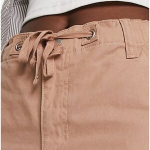 Stylish Beige Tie-Waist Pants